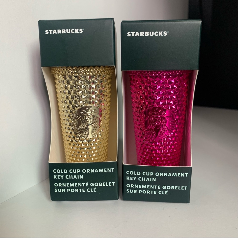 Starbucks Cold Cup Ornament Key Chain